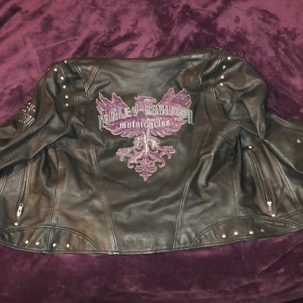 Harley Davidson leather jacket EXCELLENT COND.